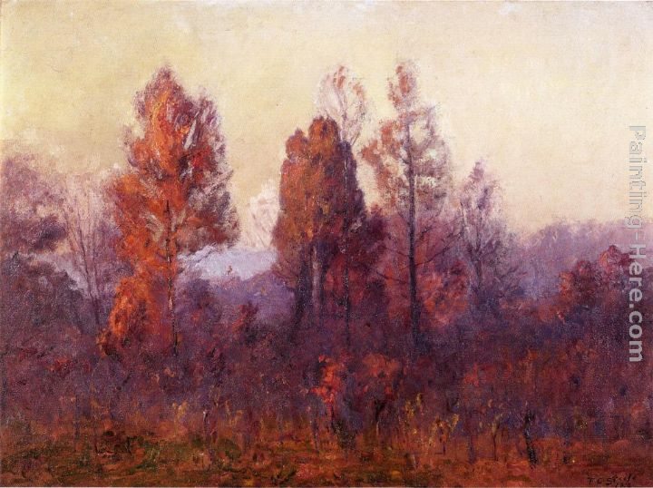 Theodore Clement Steele Last Hour of the Day